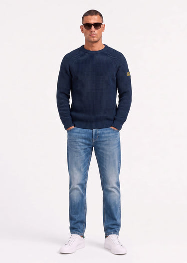 Henri Lloyd Truien Golant ribbed crew - navy