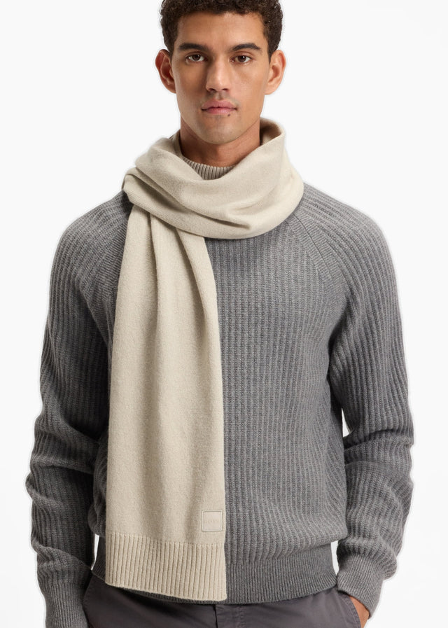 Hugo Boss Scarves Akaio r scarf - light beige