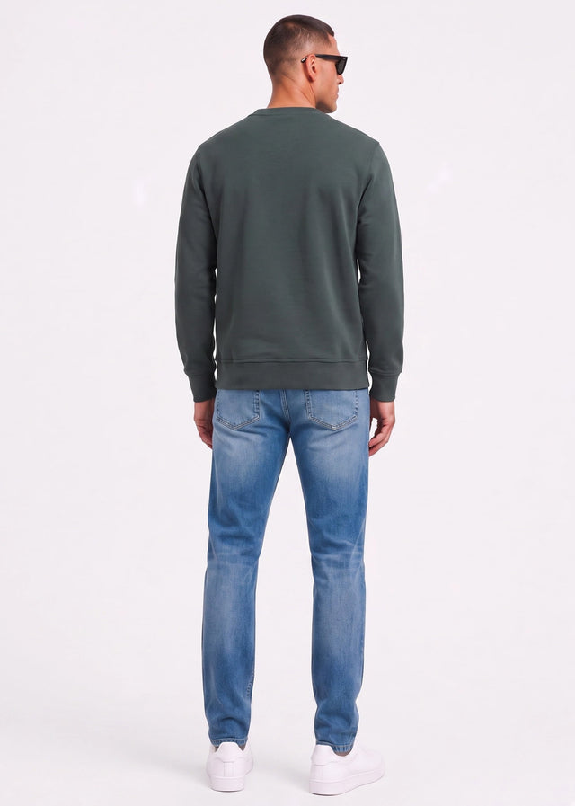 Hugo Boss Sweaters Wesmallcrew - green
