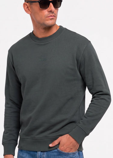 Hugo Boss Truien Wesmallcrew - green