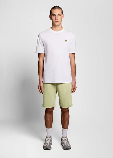 Lyle & Scott Korte Broeken Plain sweat short - herb green