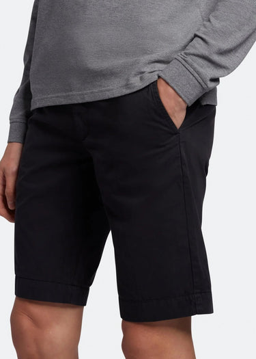 Lyle Scott Korte Broeken Chino short - jet black