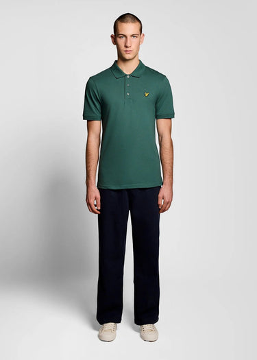 Lyle Scott Polo's Plain poloshirt - everglade