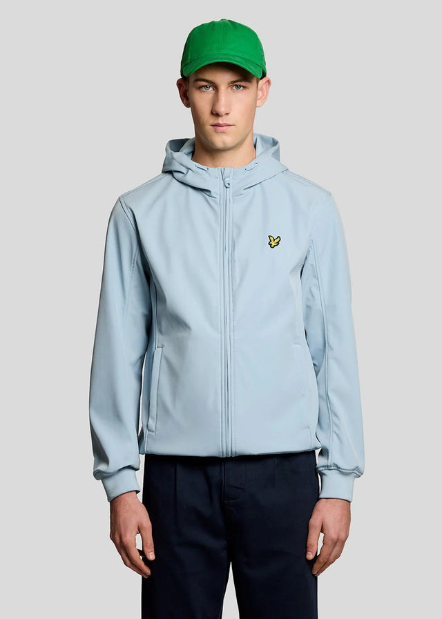 Lyle & Scott Jackets Mesh back softshell jacket - opal blue