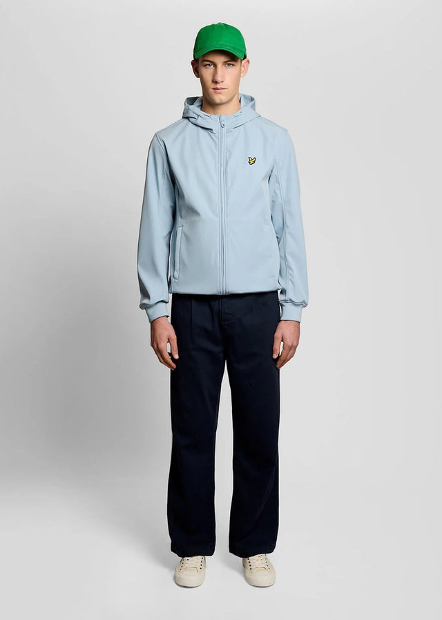 Lyle & Scott Jackets Mesh back softshell jacket - opal blue