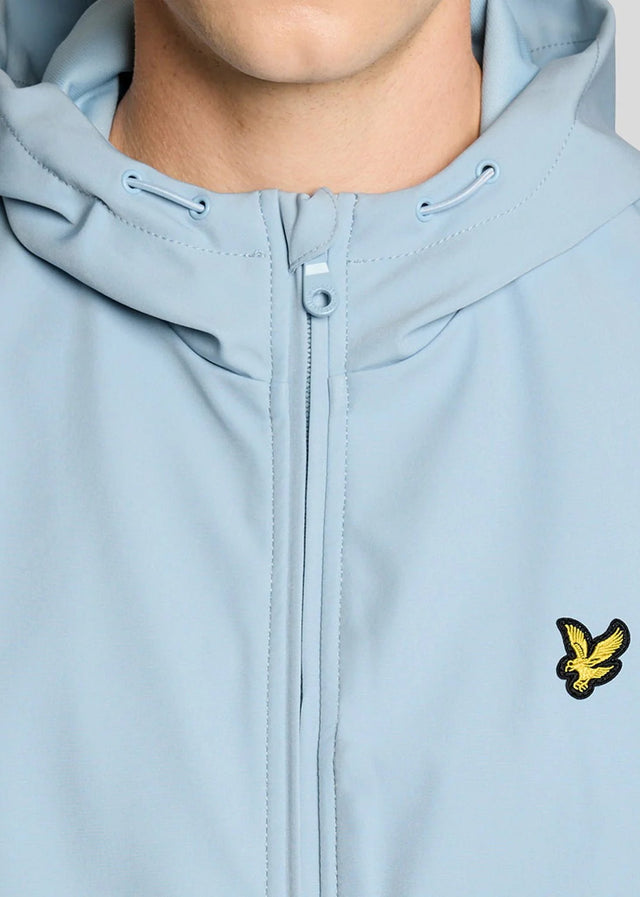 Lyle & Scott Jackets Mesh back softshell jacket - opal blue