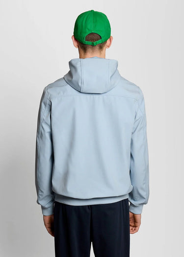 Lyle Scott Jassen Mesh back softshell jacket - opal blue