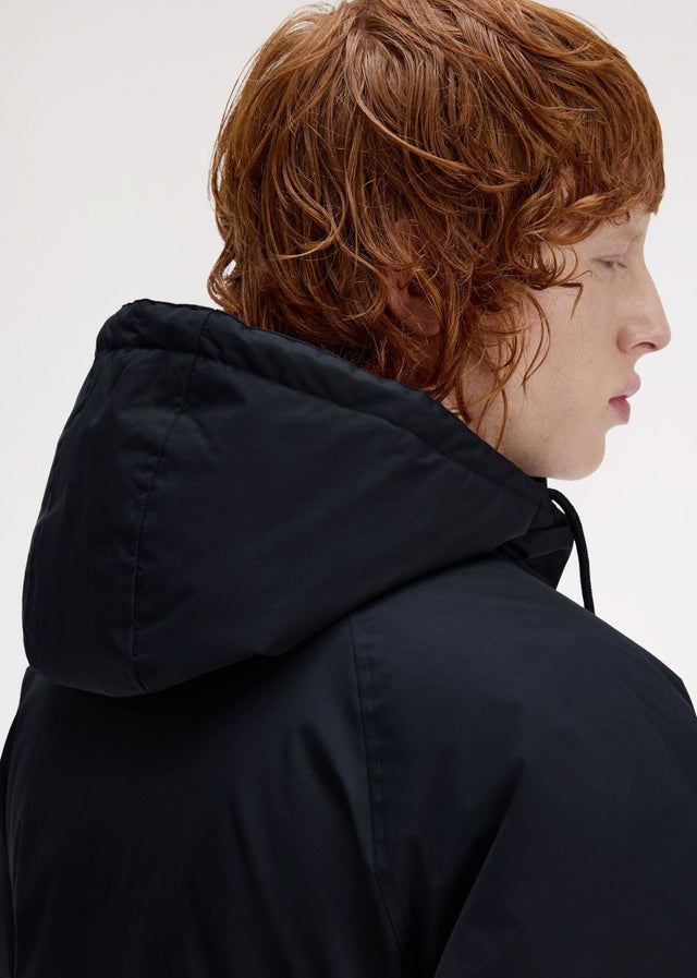 Fred Perry Jackets Padded zip through jacket - black