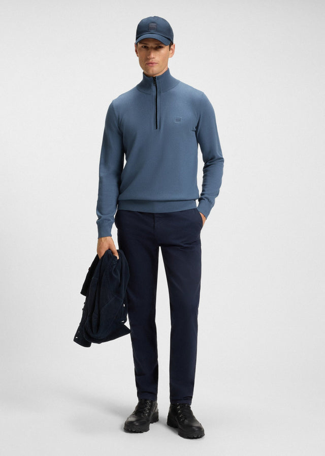 Hugo Boss Sweaters Kanobix s - open blue