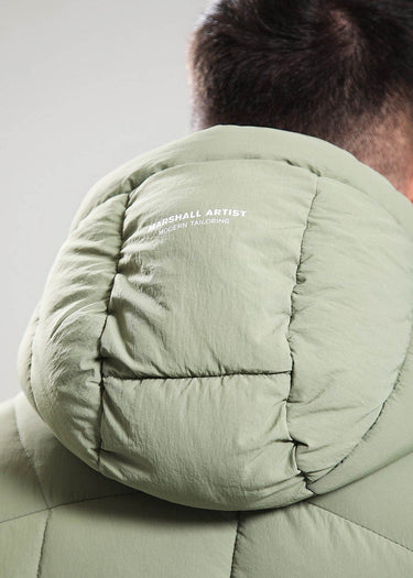 Marshall Artist Jassen Yukon bubble jacket - clay