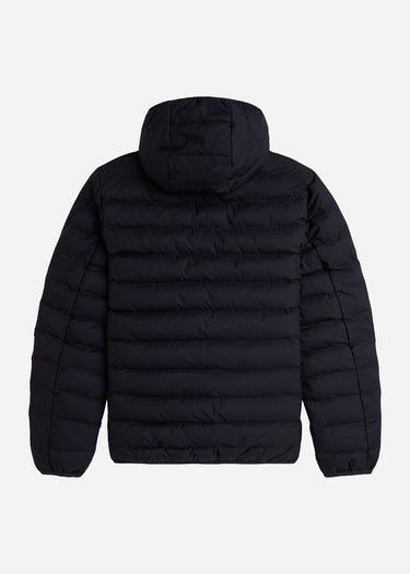 Fred Perry Jassen Insulated hooded jacket - black
