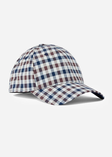 Aquascutum Petten Lamina active baseball cap - club check