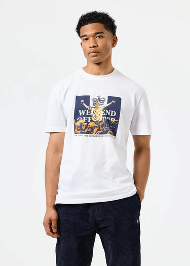 Weekend Offender T-shirts Leo gregory - white