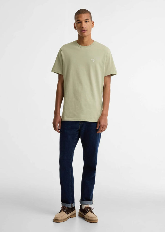 Barbour T-shirts Barbour essential sports t-shirt - sea green