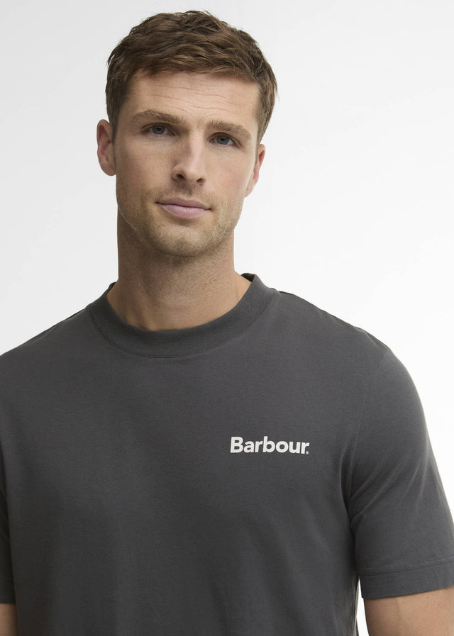 Barbour T-shirts Barbour packling relaxed graphic t-shirt - asphalt