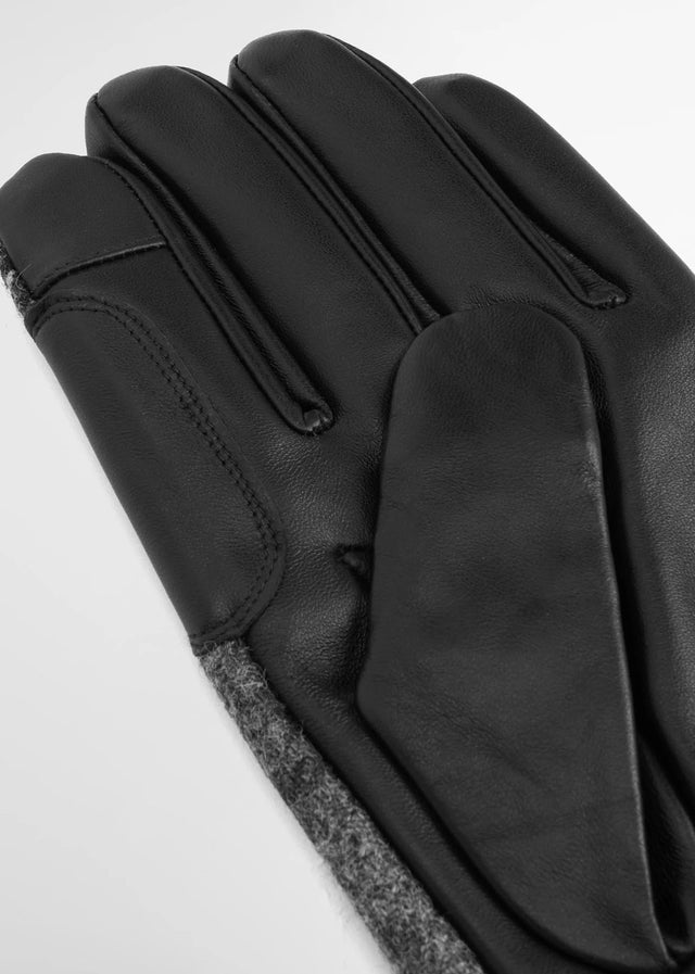 Barbour Gloves Newbrough tartan gloves - black grey