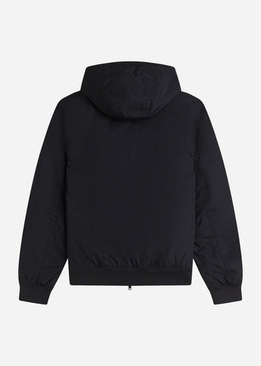 Fred Perry Jassen Hooded brentham jacket - black