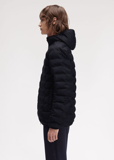 Fred Perry Jassen Insulated hooded jacket - black