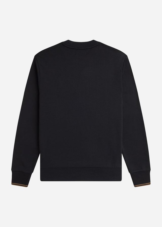 Fred Perry Sweaters Crew neck sweatshirt - black shaded stone