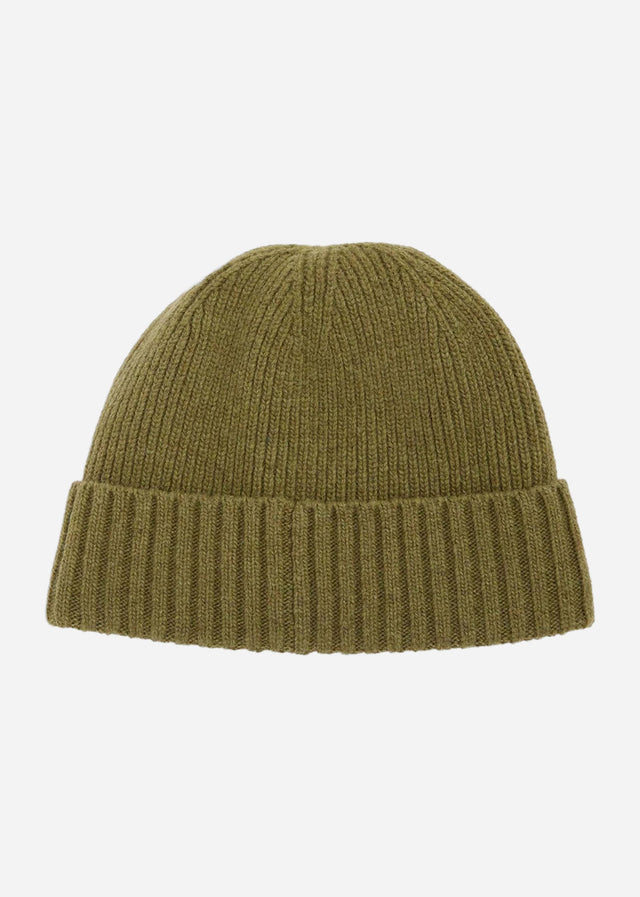 Barbour Beanies Carlton beanie hat - light moss