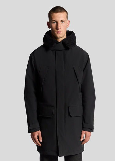 Lyle & Scott Jassen Cold weather parka - jet black