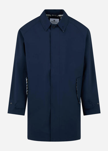 Aquascutum Jassen Softshell trench coat - navy
