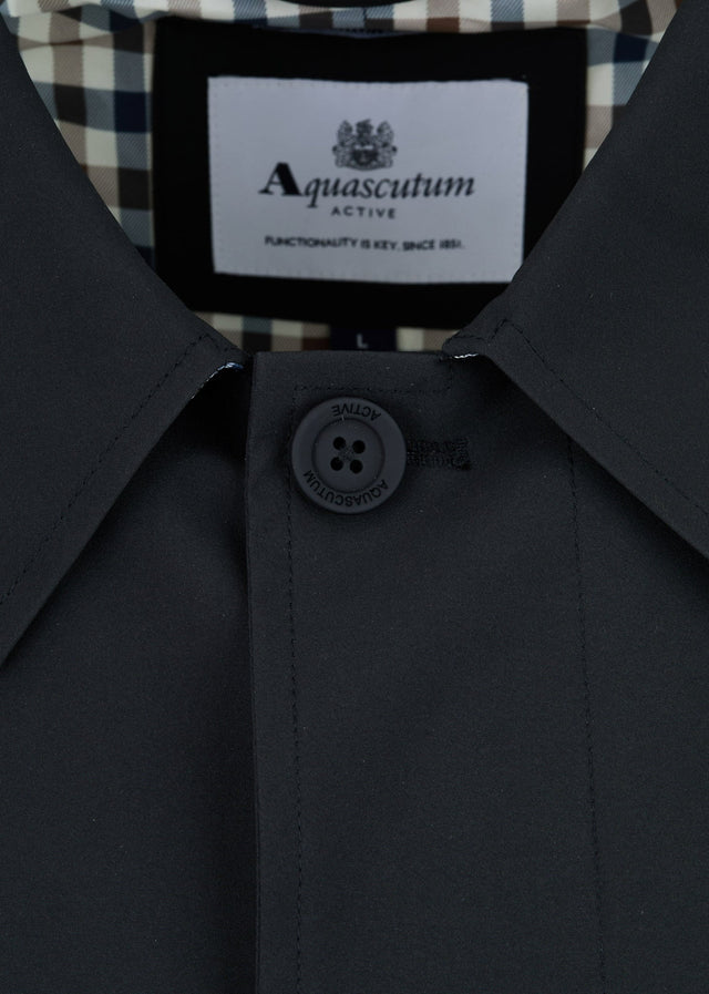 Aquascutum Jackets Softshell trench coat - black
