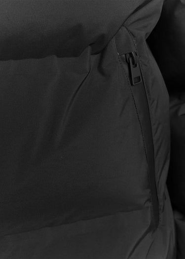 Lyle & Scott Jassen Welded wadding jacket - jet black