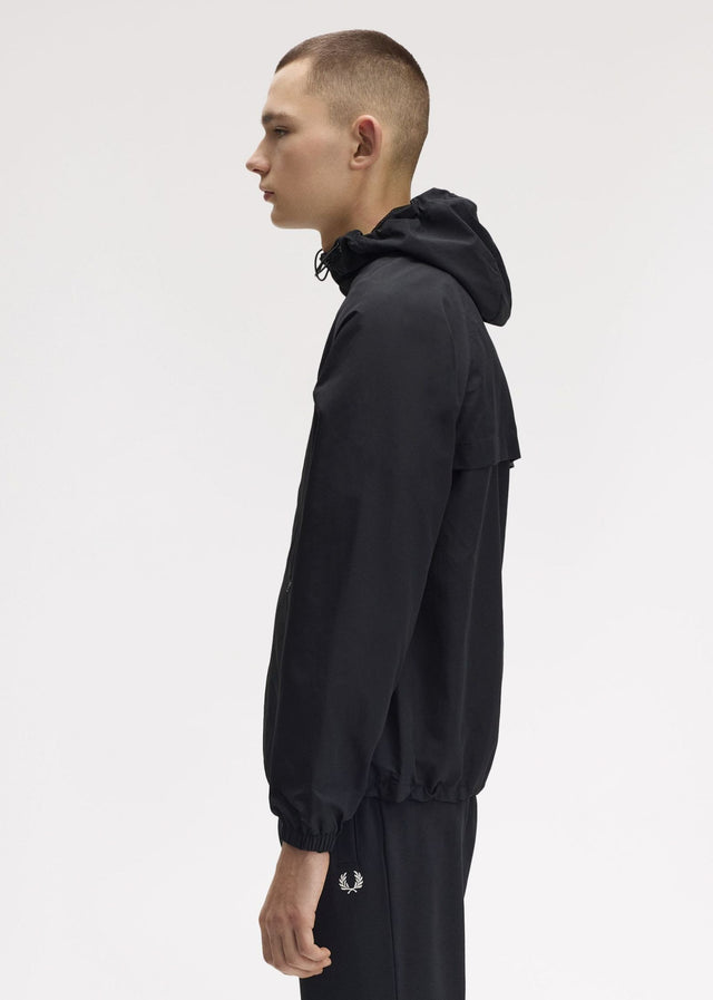 Fred Perry Jackets Hooded shell jacket - black
