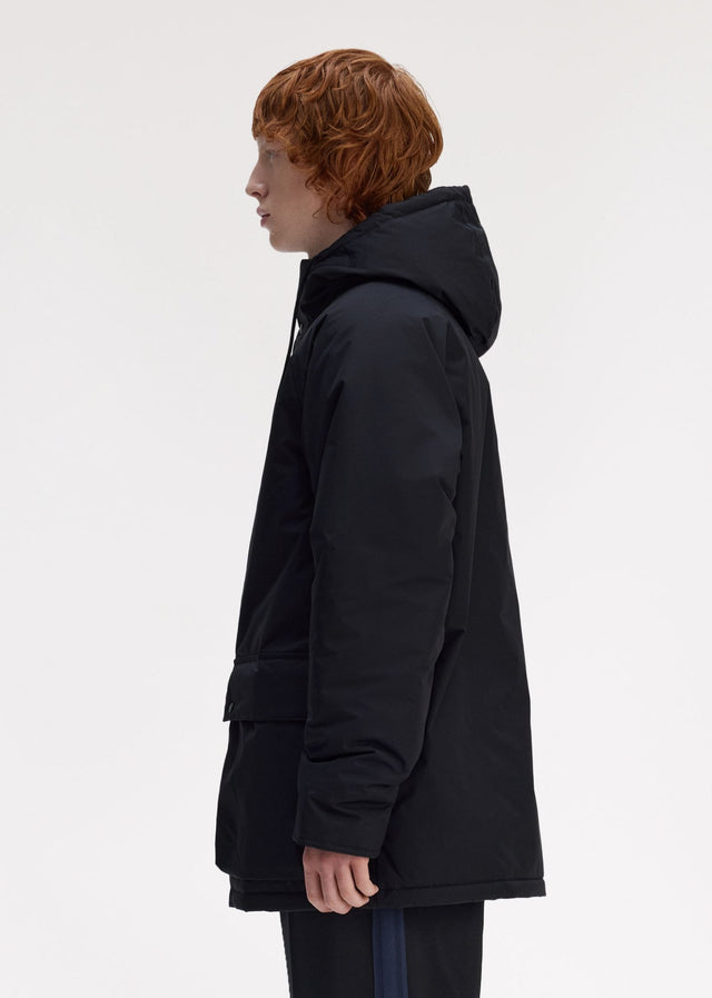 Fred Perry Jackets Padded zip through jacket - black