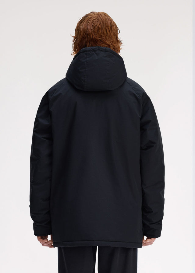 Fred Perry Jackets Padded zip through jacket - black