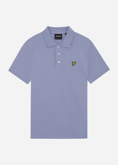 Lyle Scott Polo's Plain poloshirt - bubble blue