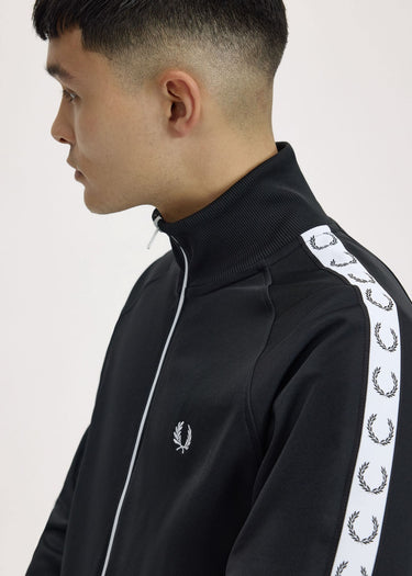 Fred Perry Vesten Taped track jacket - black
