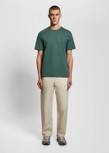 Lyle Scott T-shirts Plain t-shirt - everglade
