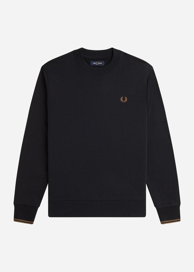 Fred Perry Sweaters Crew neck sweatshirt - black shaded stone