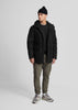 Lyle & Scott Jassen  Lyle and Scott Microfleece parka 2.0 - jet black 