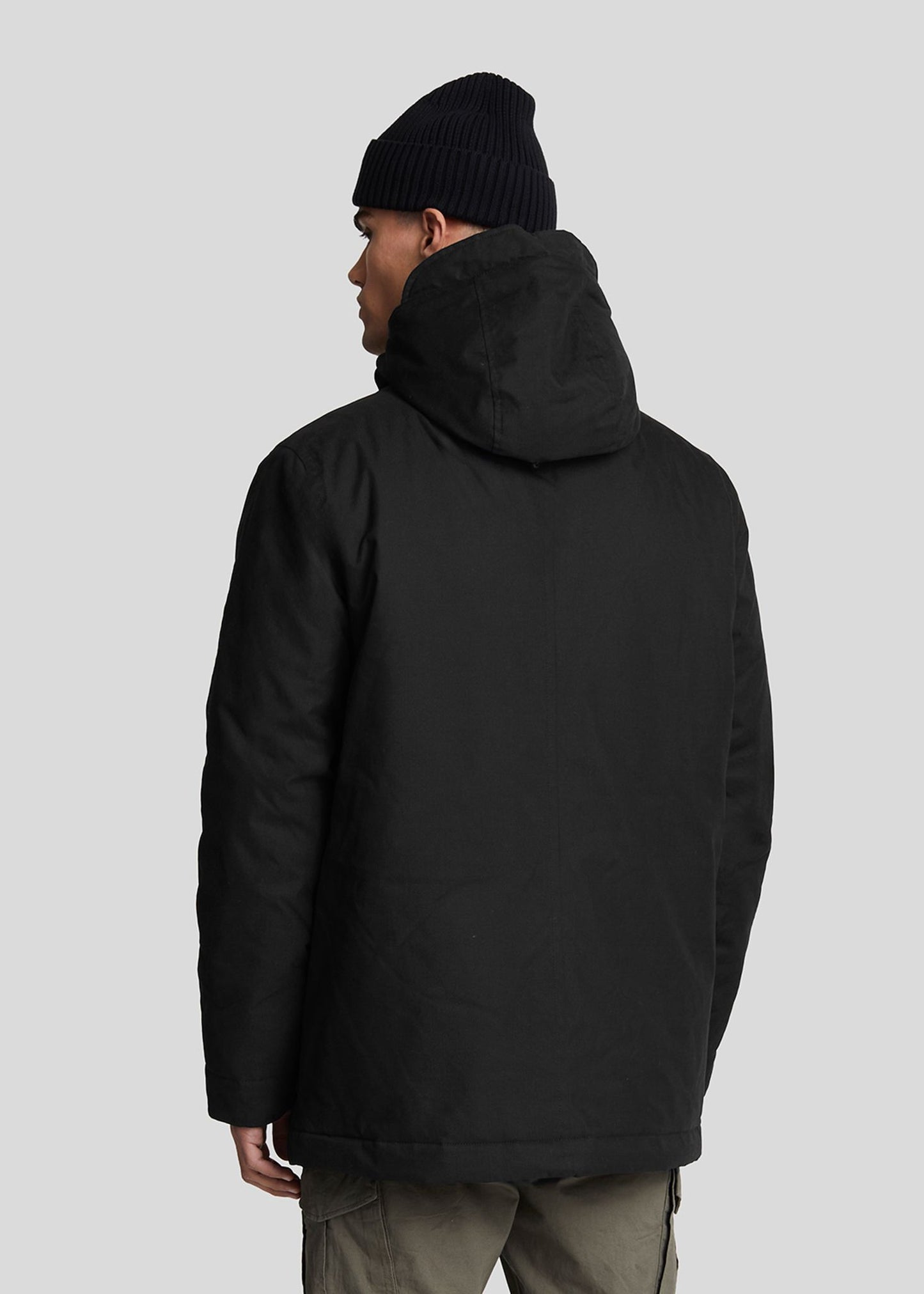 Lyle & Scott Jassen  Lyle and Scott Microfleece parka 2.0 - jet black 