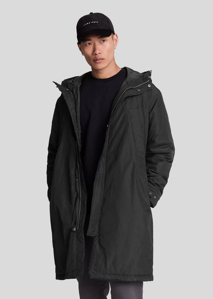 Lyle & Scott Jassen  Lyle and Scott Longline parka - jet black 