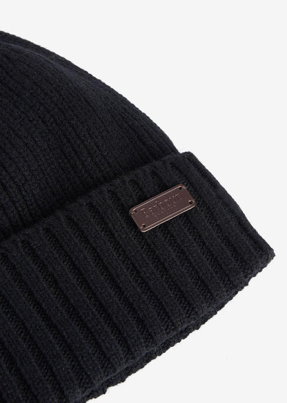 Barbour Mutsen  Carlton beanie hat - black 