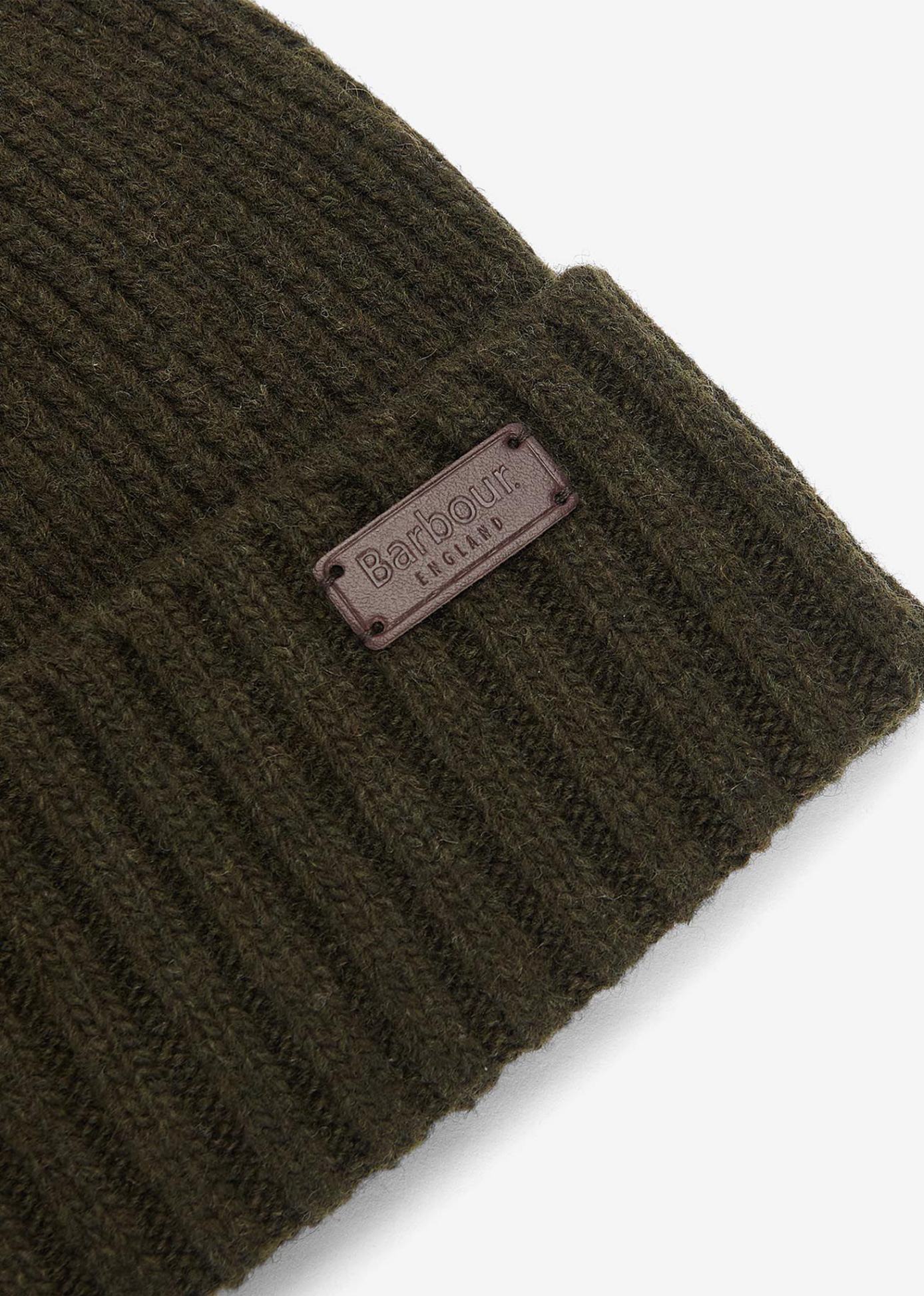 Barbour Mutsen  Carlton beanie hat - dark green 