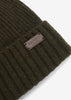 Barbour Mutsen  Carlton beanie hat - dark green 