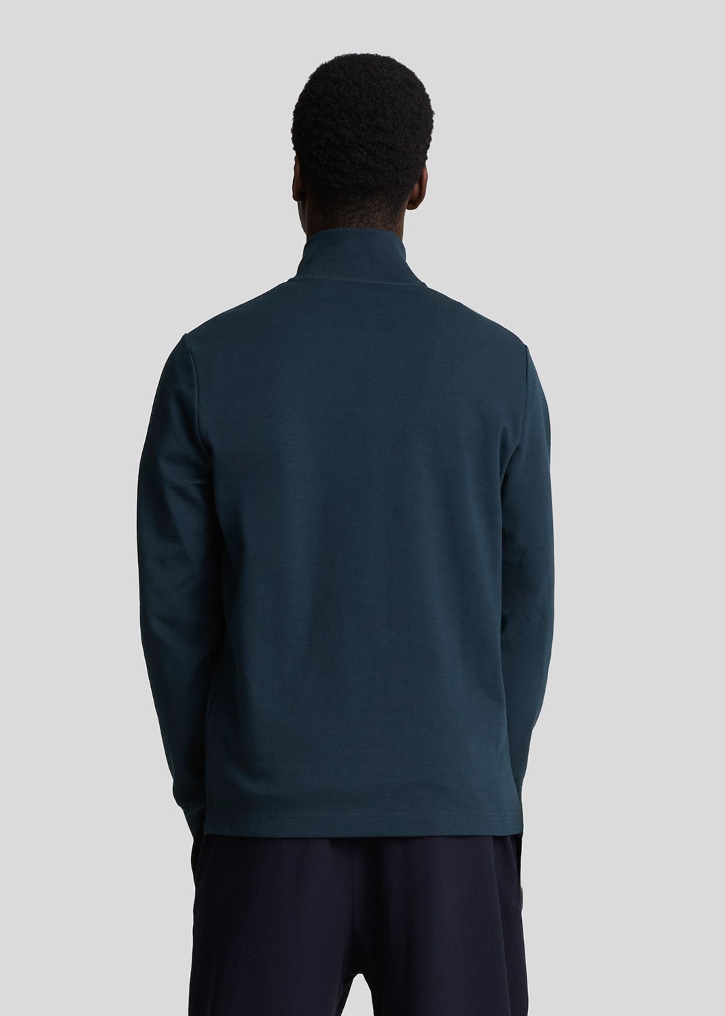 Lyle & Scott Truien  Interlock quarter zip - dark navy 