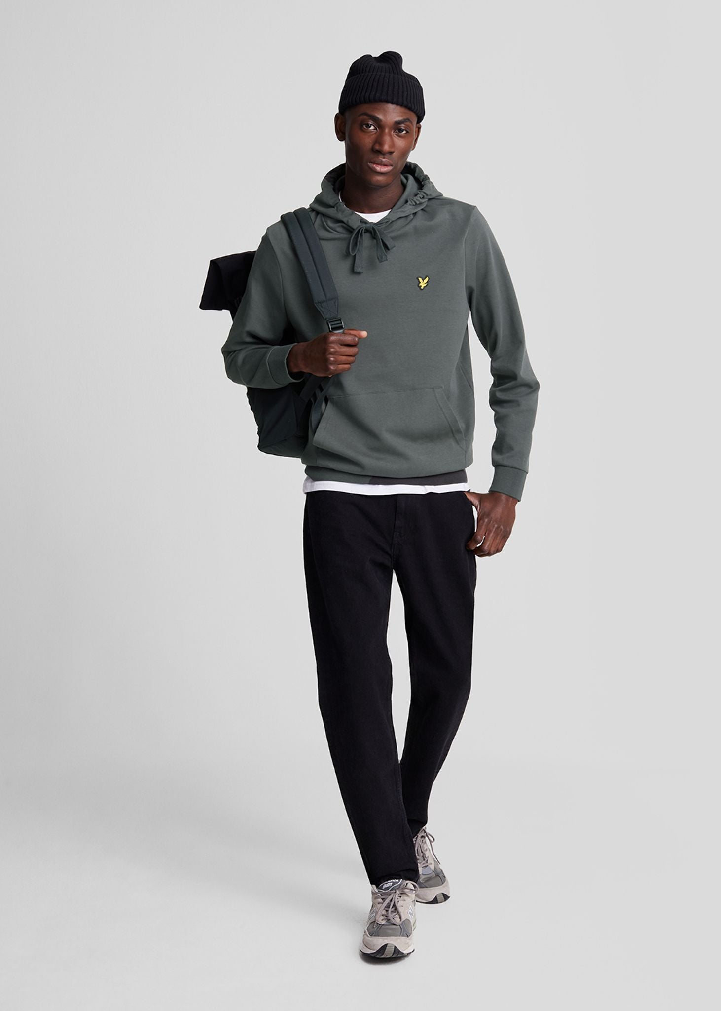 Lyle & Scott Hoodies  Interlock hoodie - gunmetal 