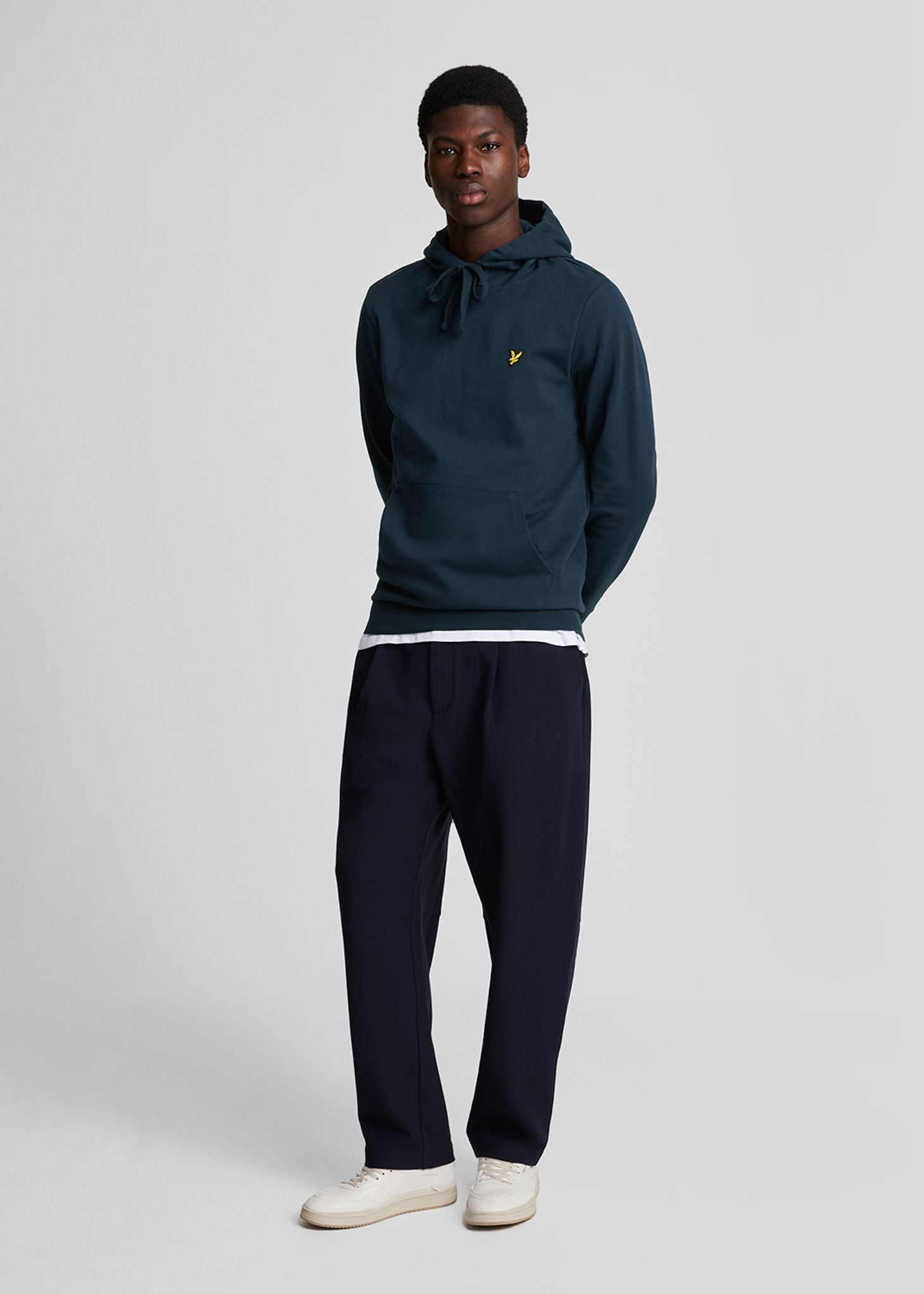 Lyle & Scott Hoodies  Interlock hoodie - dark navy 