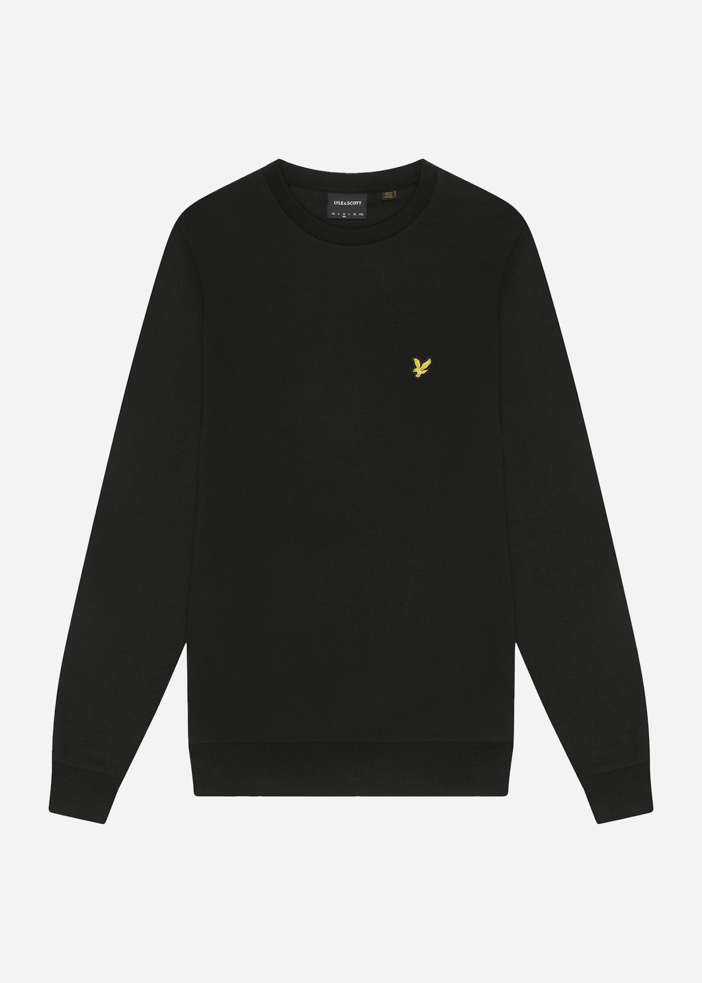 Lyle & Scott Truien  Interlock crew neck sweatshirt - jet black 