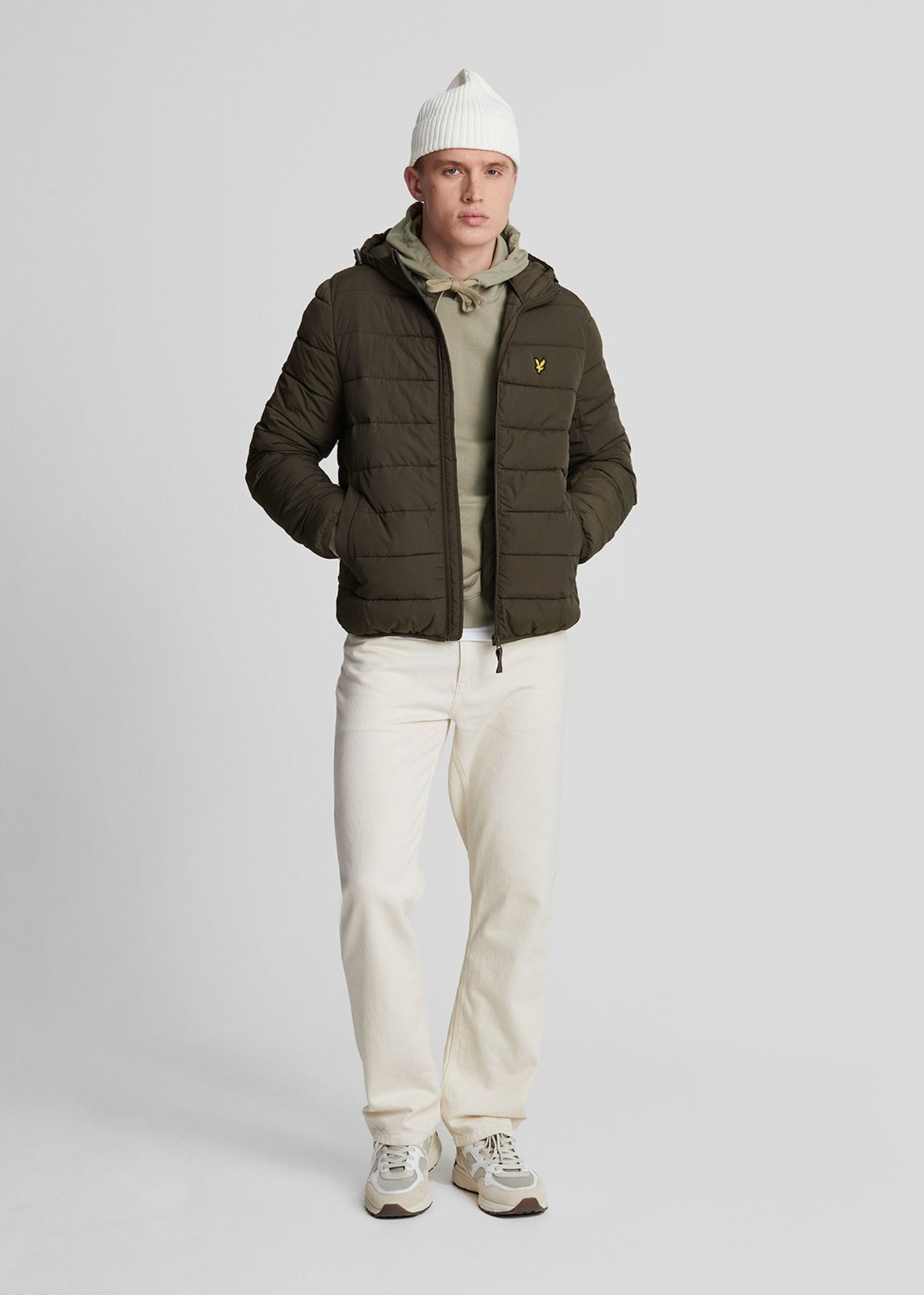 Lyle & Scott Hoodies  Pullover hoodie - sage uniform 