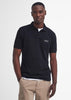 Barbour International Polo's  Essential polo shirt - black pewter 