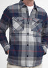 Barbour Overshirts  Cannich tailored tartan overshirt -blue granite tartan 