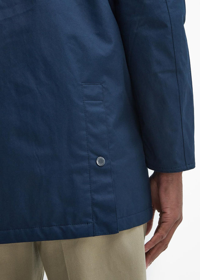 Barbour Jackets  Chelsea waterproof mac - navy blue granite tartan 