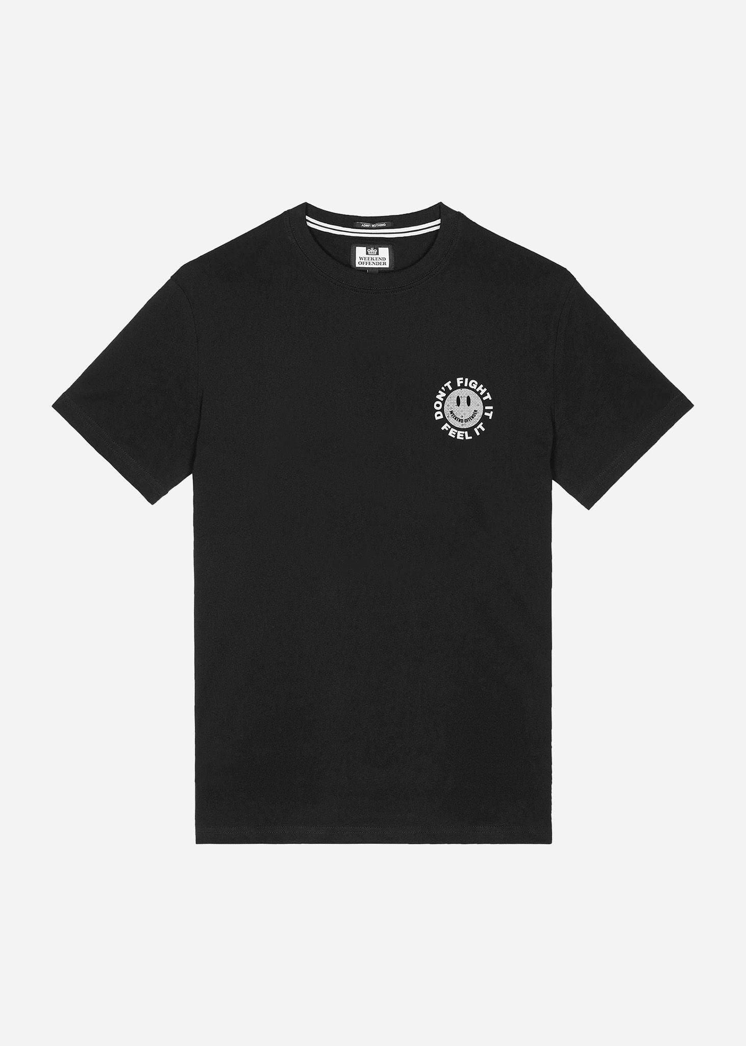 Weekend Offender T-shirts  Feel It - black 